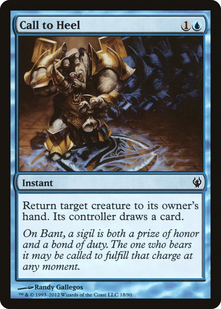 Call to Heel · Duel Decks: Izzet vs. Golgari