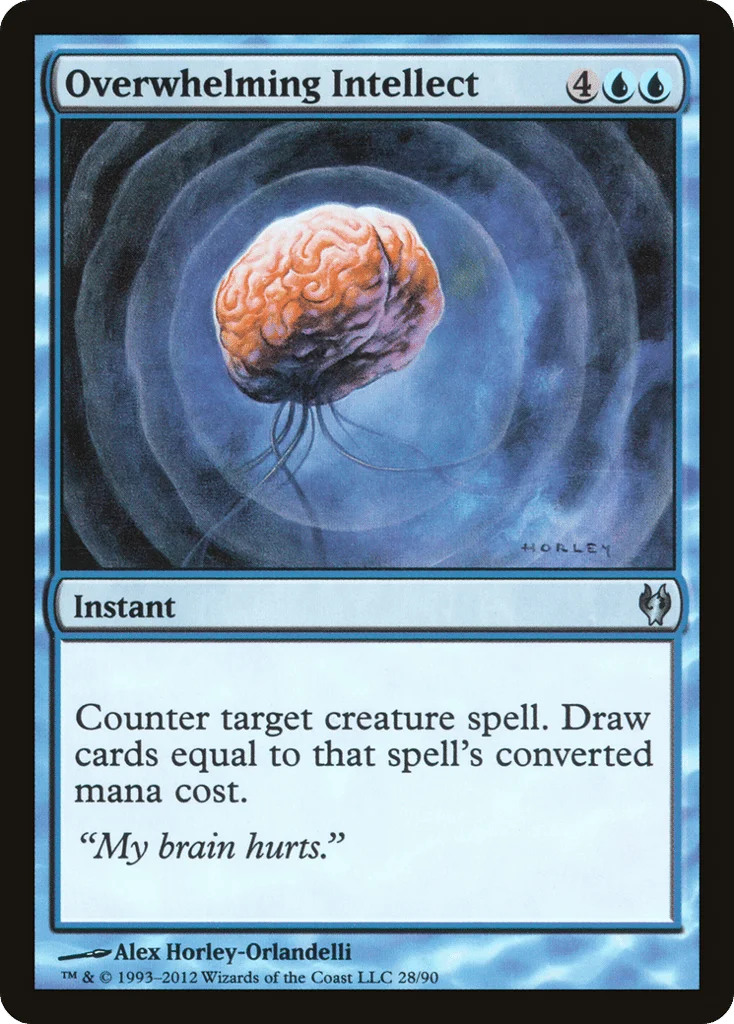 Overwhelming Intellect · Duel Decks: Izzet vs. Golgari