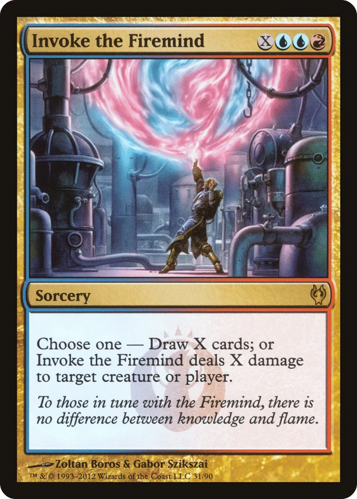 Invoke the Firemind · Duel Decks: Izzet vs. Golgari
