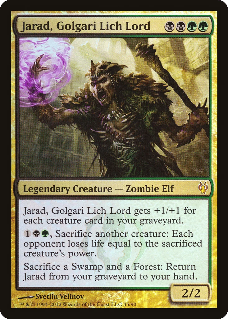 Jarad, Golgari Lich Lord · Duel Decks: Izzet vs. Golgari