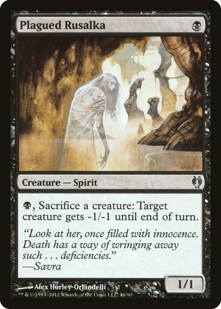 Plagued Rusalka · Duel Decks: Izzet vs. Golgari