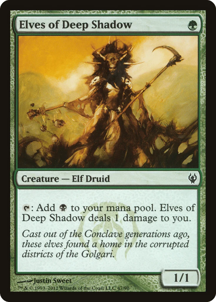 Elves of Deep Shadow · Duel Decks: Izzet vs. Golgari
