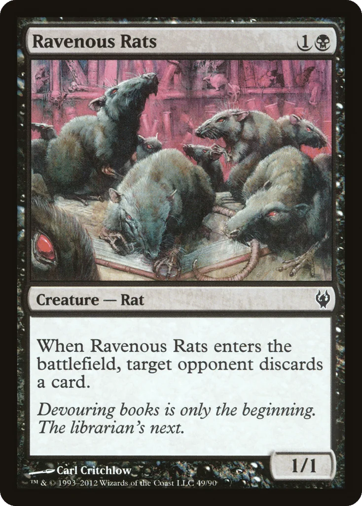 Ravenous Rats · Duel Decks: Izzet vs. Golgari