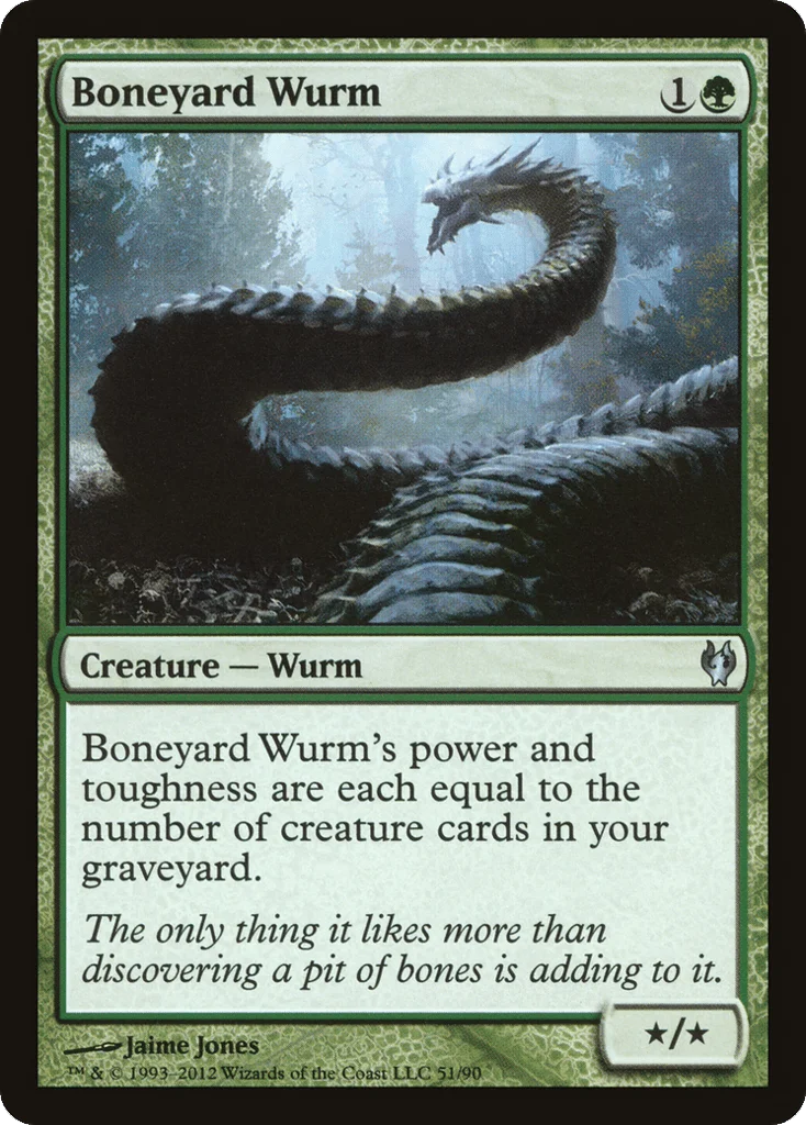 Boneyard Wurm · Duel Decks: Izzet vs. Golgari