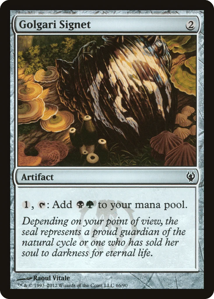 Golgari Signet · Duel Decks: Izzet vs. Golgari