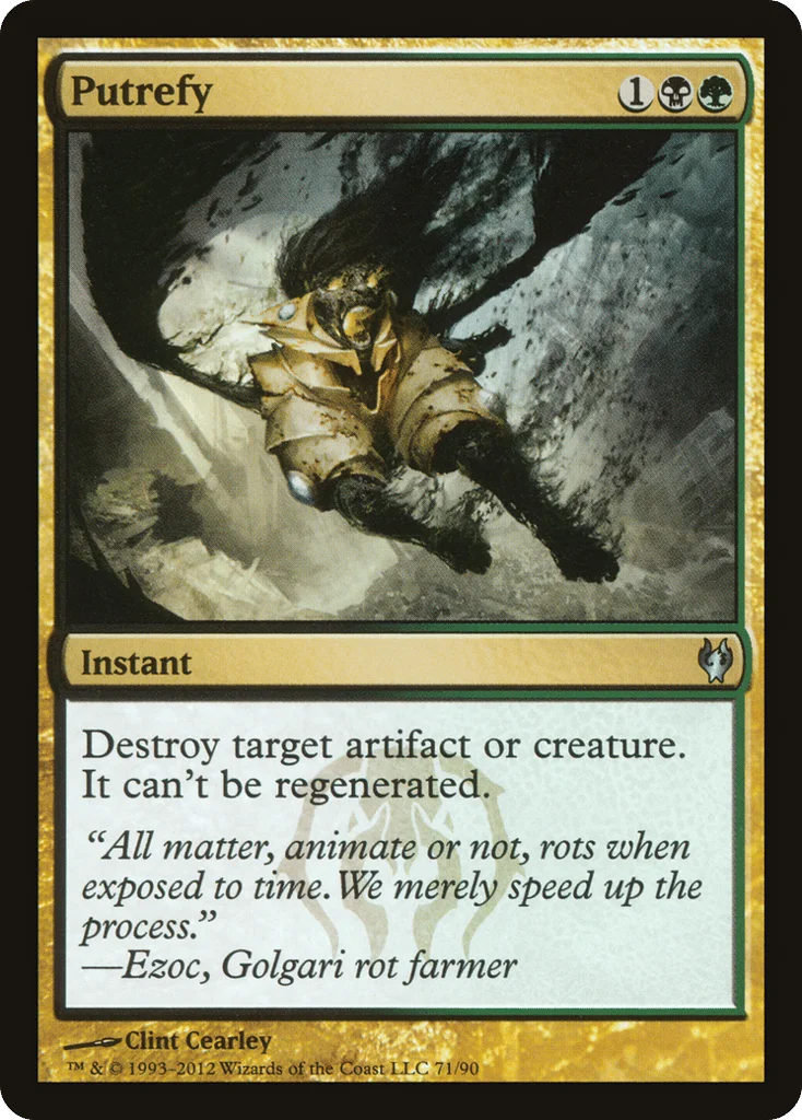 Putrefy · Duel Decks: Izzet vs. Golgari
