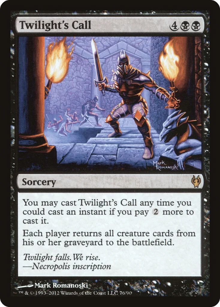 Twilight's Call · Duel Decks: Izzet vs. Golgari