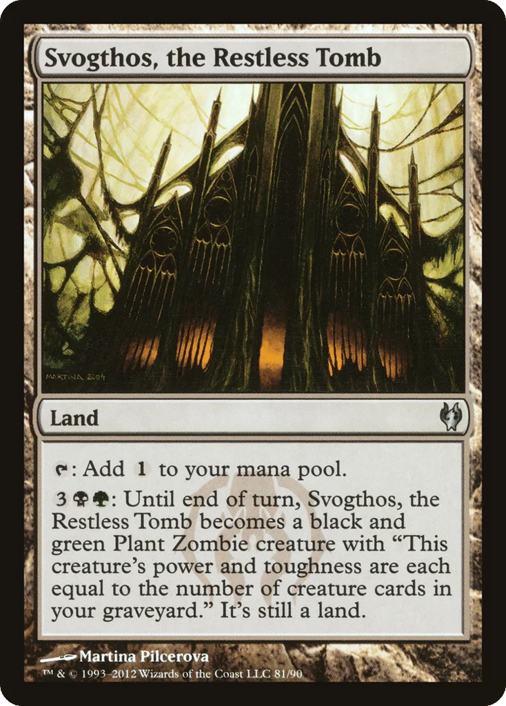 Svogthos, the Restless Tomb · Duel Decks: Izzet vs. Golgari
