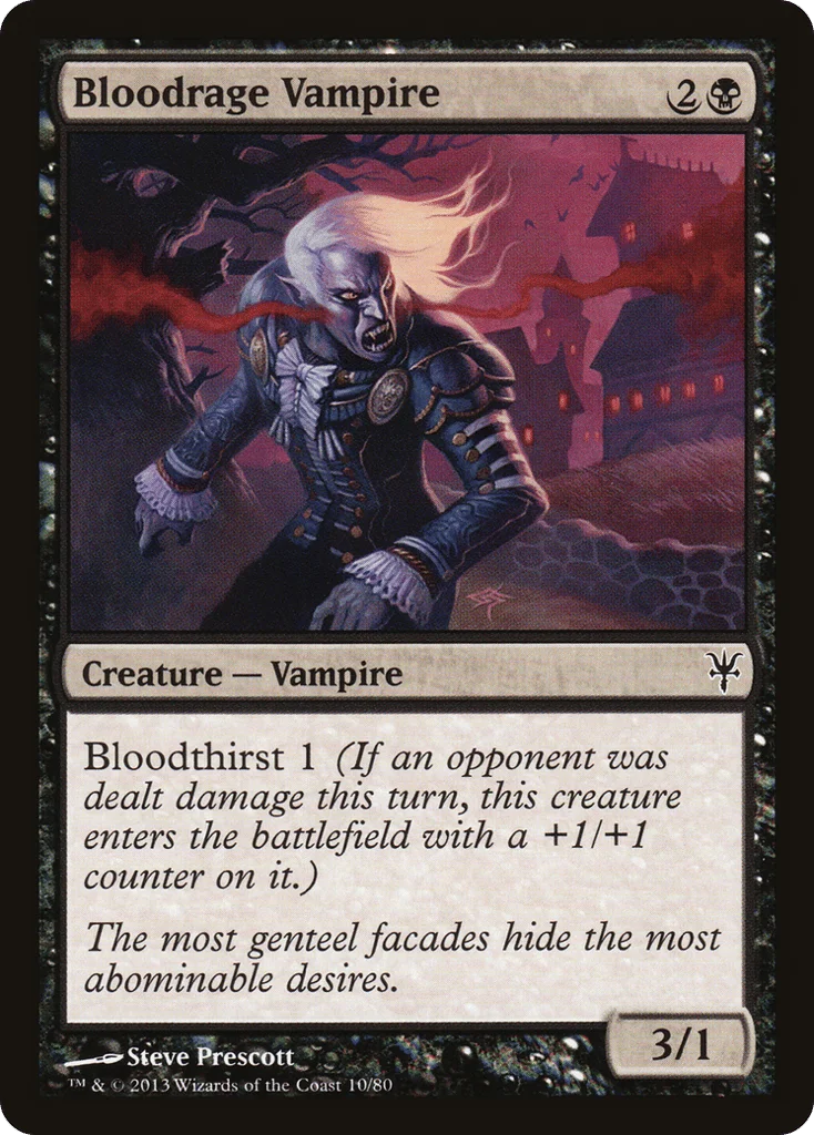 Bloodrage Vampire · Duel Decks: Sorin vs. Tibalt