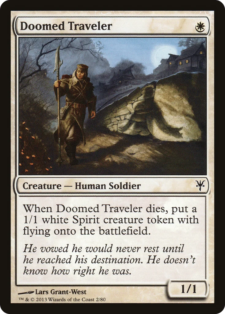 Doomed Traveler · Duel Decks: Sorin vs. Tibalt