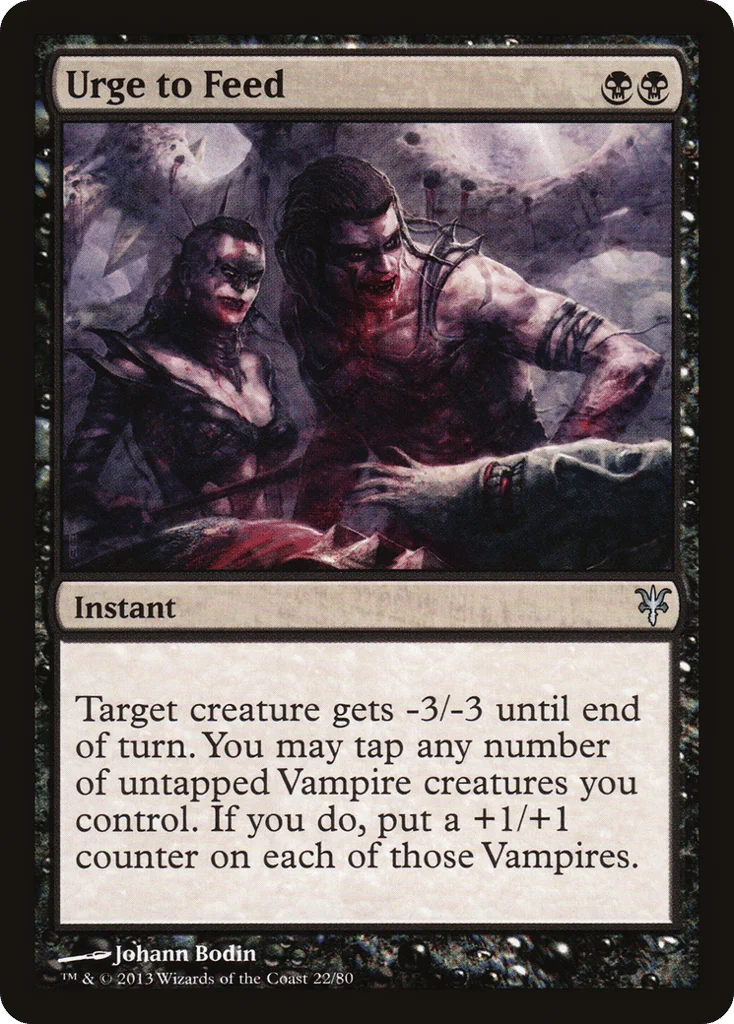 Urge to Feed · Duel Decks: Sorin vs. Tibalt