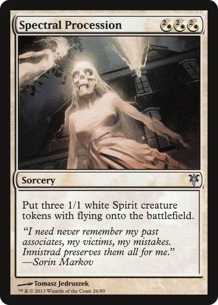 Spectral Procession · Duel Decks: Sorin vs. Tibalt
