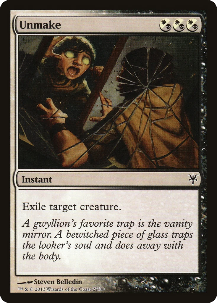 Unmake · Duel Decks: Sorin vs. Tibalt