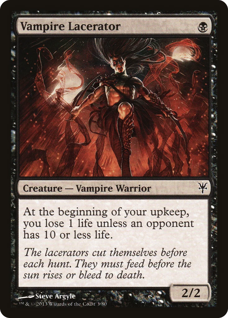 Vampire Lacerator · Duel Decks: Sorin vs. Tibalt