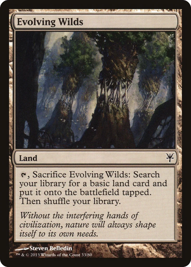 Evolving Wilds · Duel Decks: Sorin vs. Tibalt