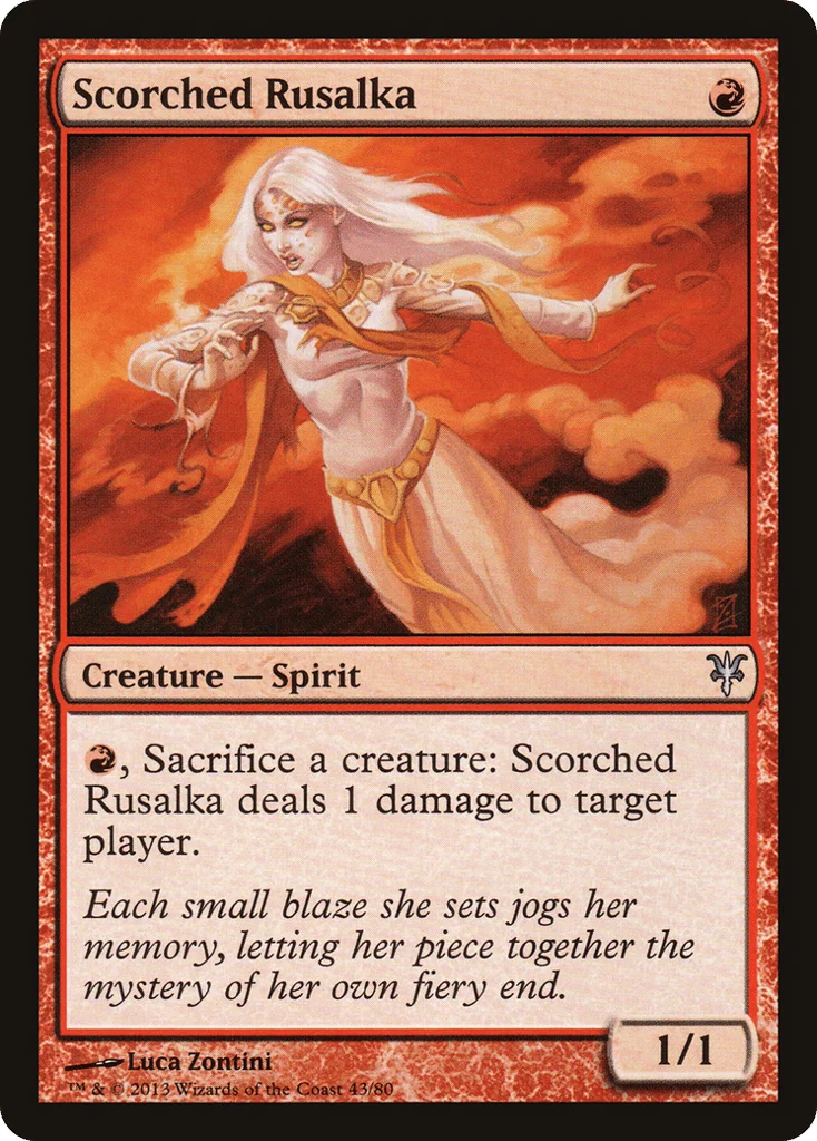 Scorched Rusalka · Duel Decks: Sorin vs. Tibalt
