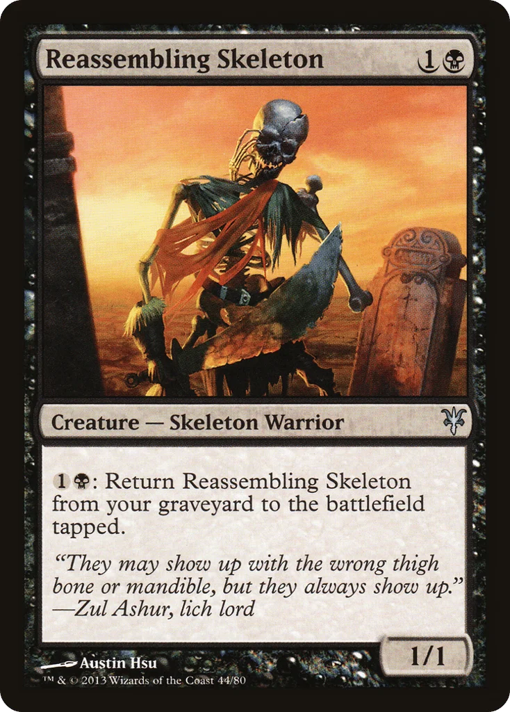 Reassembling Skeleton · Duel Decks: Sorin vs. Tibalt