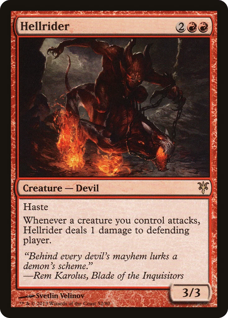 Hellrider · Duel Decks: Sorin vs. Tibalt