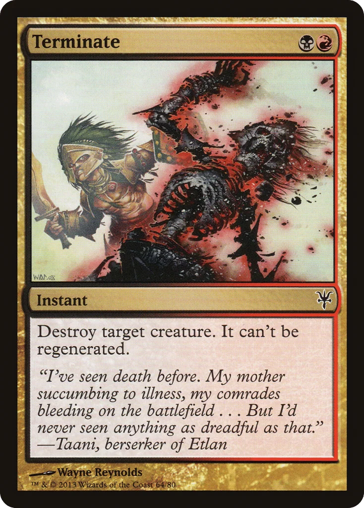 Terminate · Duel Decks: Sorin vs. Tibalt