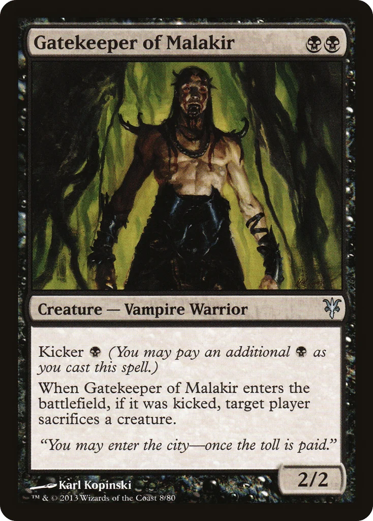 Gatekeeper of Malakir · Duel Decks: Sorin vs. Tibalt