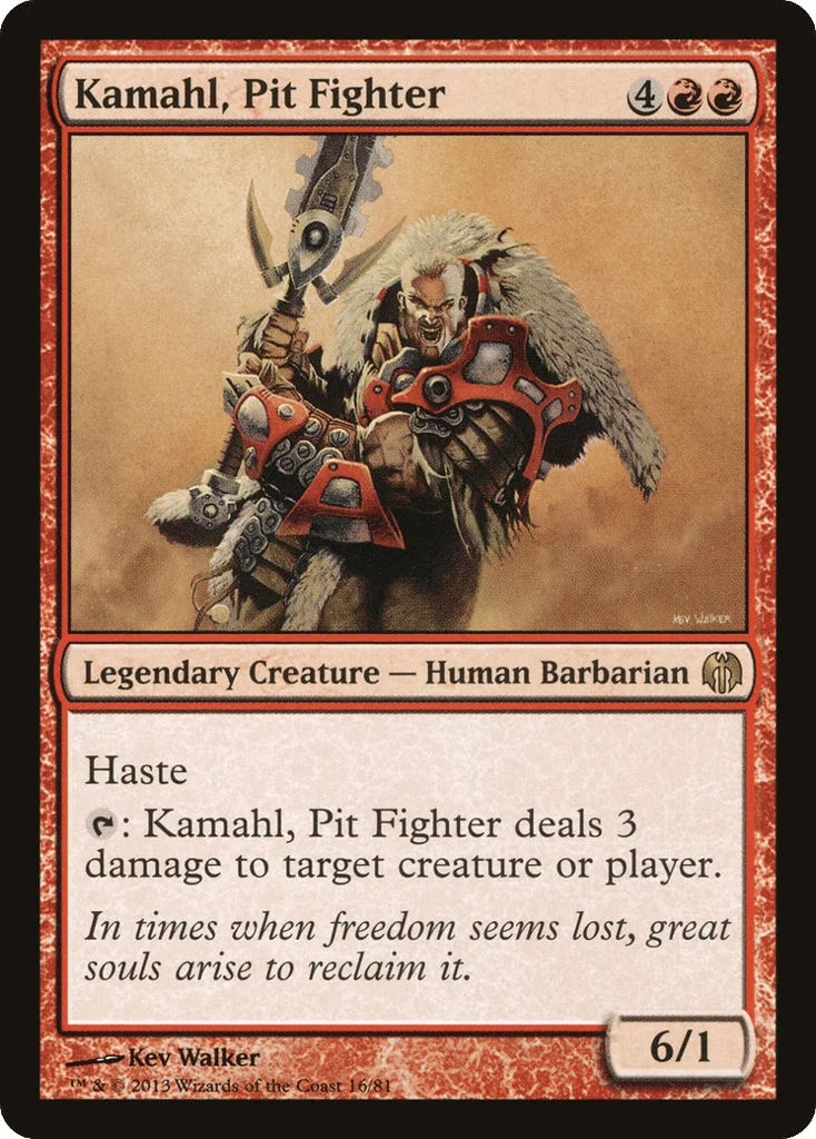 Kamahl, Pit Fighter · Duel Decks: Heroes vs. Monsters