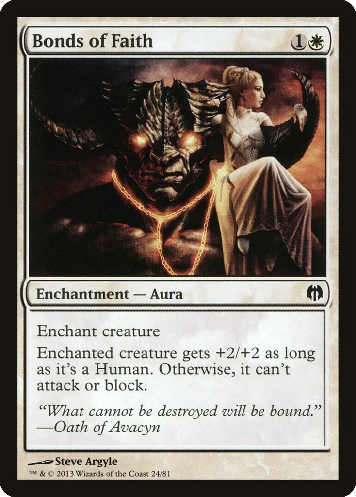 Bonds of Faith · Duel Decks: Heroes vs. Monsters