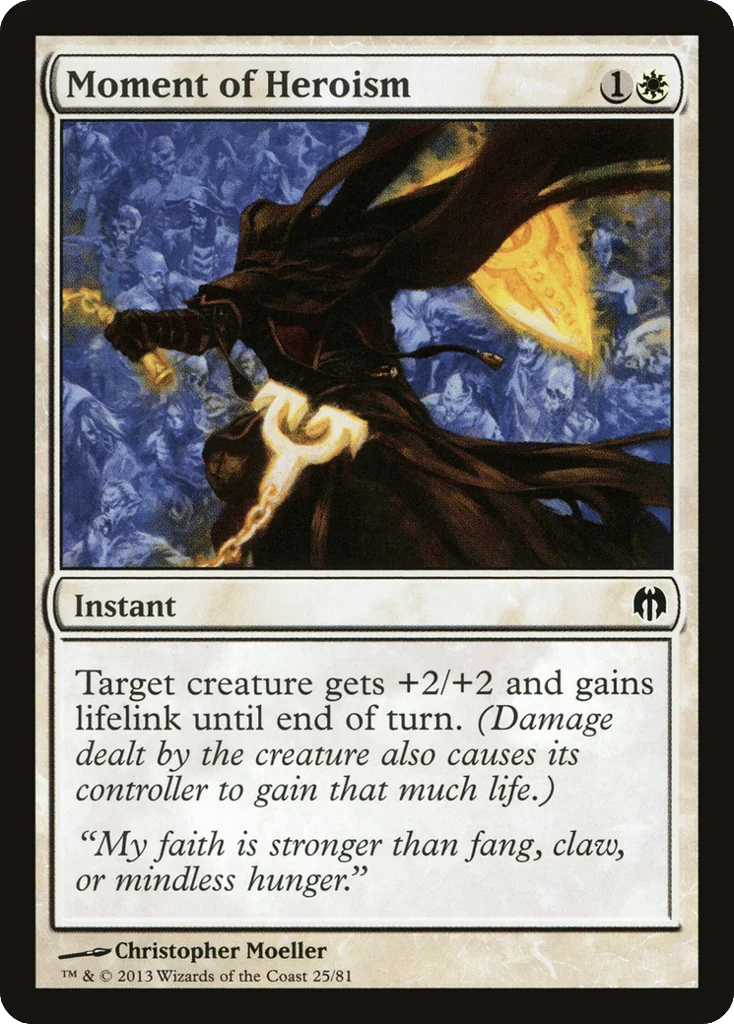 Moment of Heroism · Duel Decks: Heroes vs. Monsters