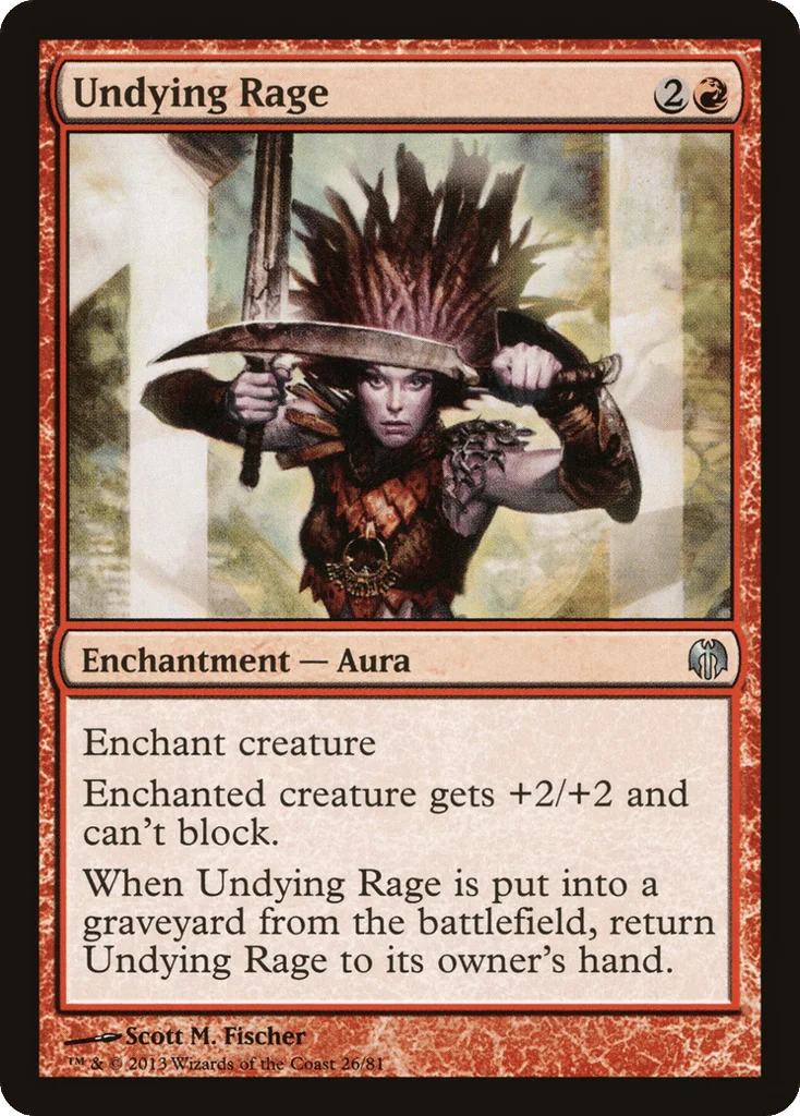 Undying Rage · Duel Decks: Heroes vs. Monsters