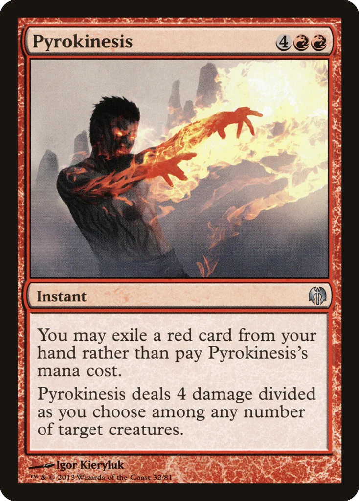 Pyrokinesis · Duel Decks: Heroes vs. Monsters