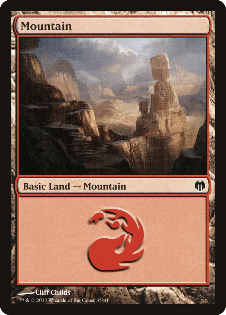 Mountain · Duel Decks: Heroes vs. Monsters