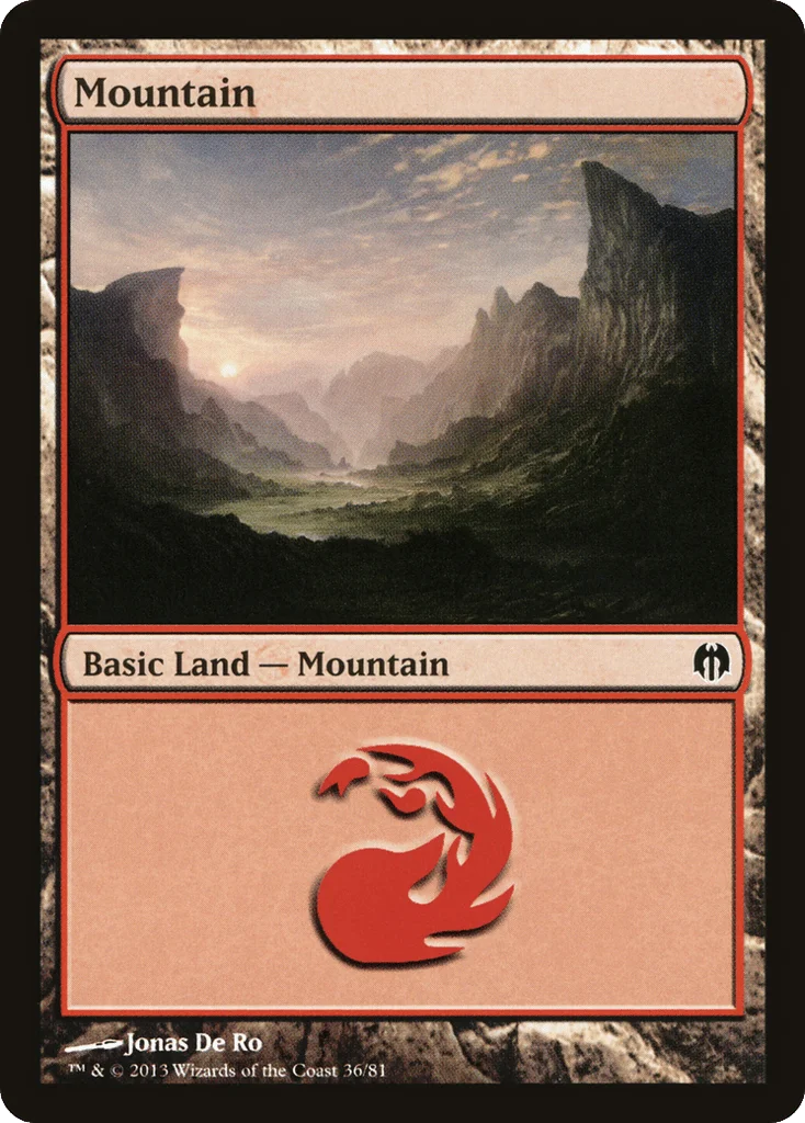 Mountain · Duel Decks: Heroes vs. Monsters
