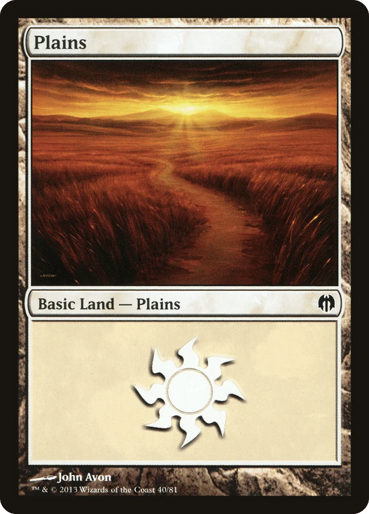 Plains · Duel Decks: Heroes vs. Monsters
