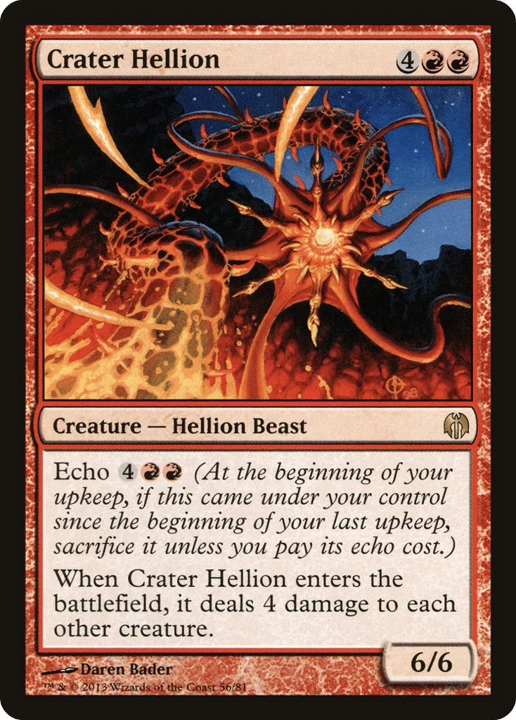 Crater Hellion · Duel Decks: Heroes vs. Monsters