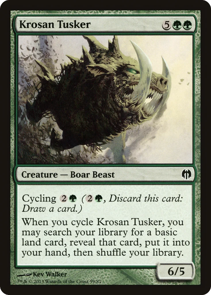 Krosan Tusker · Duel Decks: Heroes vs. Monsters