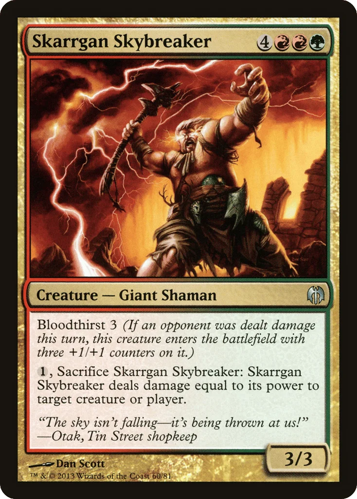 Skarrgan Skybreaker · Duel Decks: Heroes vs. Monsters