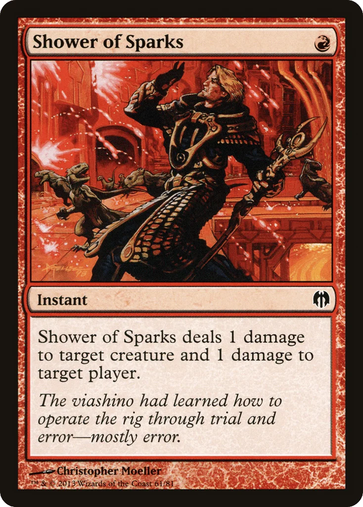 Shower of Sparks · Duel Decks: Heroes vs. Monsters