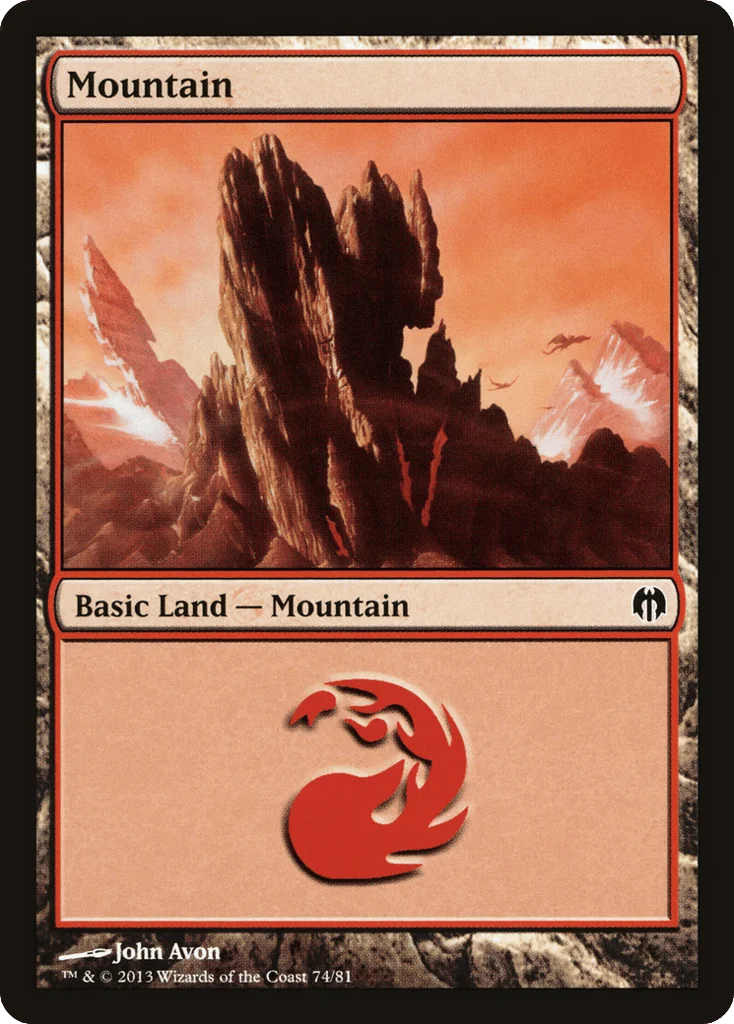Mountain · Duel Decks: Heroes vs. Monsters