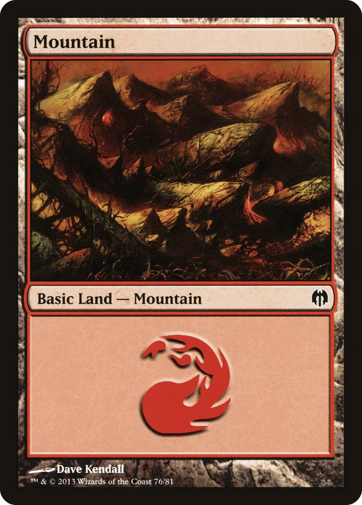 Mountain · Duel Decks: Heroes vs. Monsters