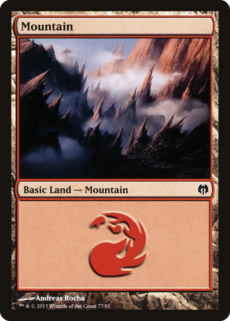 Mountain · Duel Decks: Heroes vs. Monsters