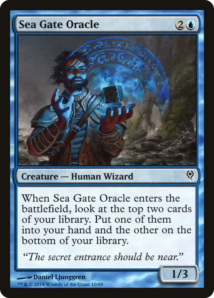 Sea Gate Oracle · Duel Decks: Jace vs. Vraska