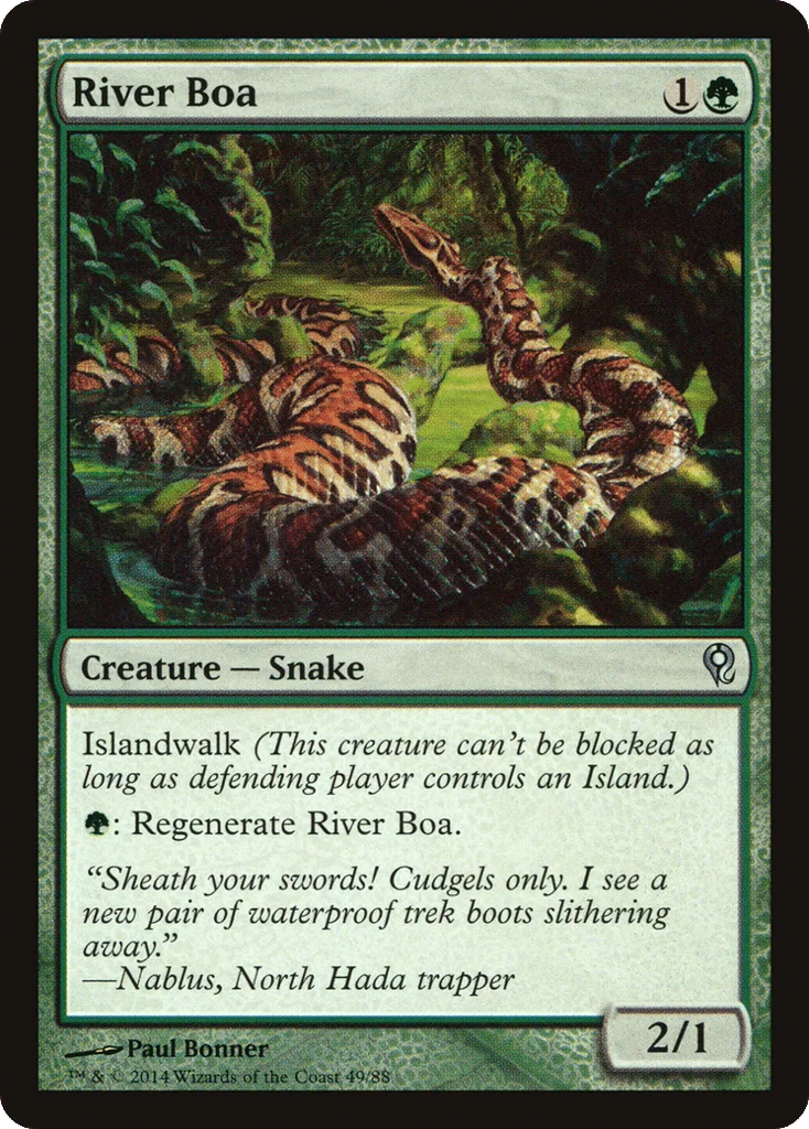 River Boa · Duel Decks: Jace vs. Vraska