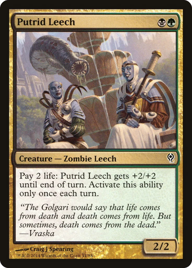 Putrid Leech · Duel Decks: Jace vs. Vraska