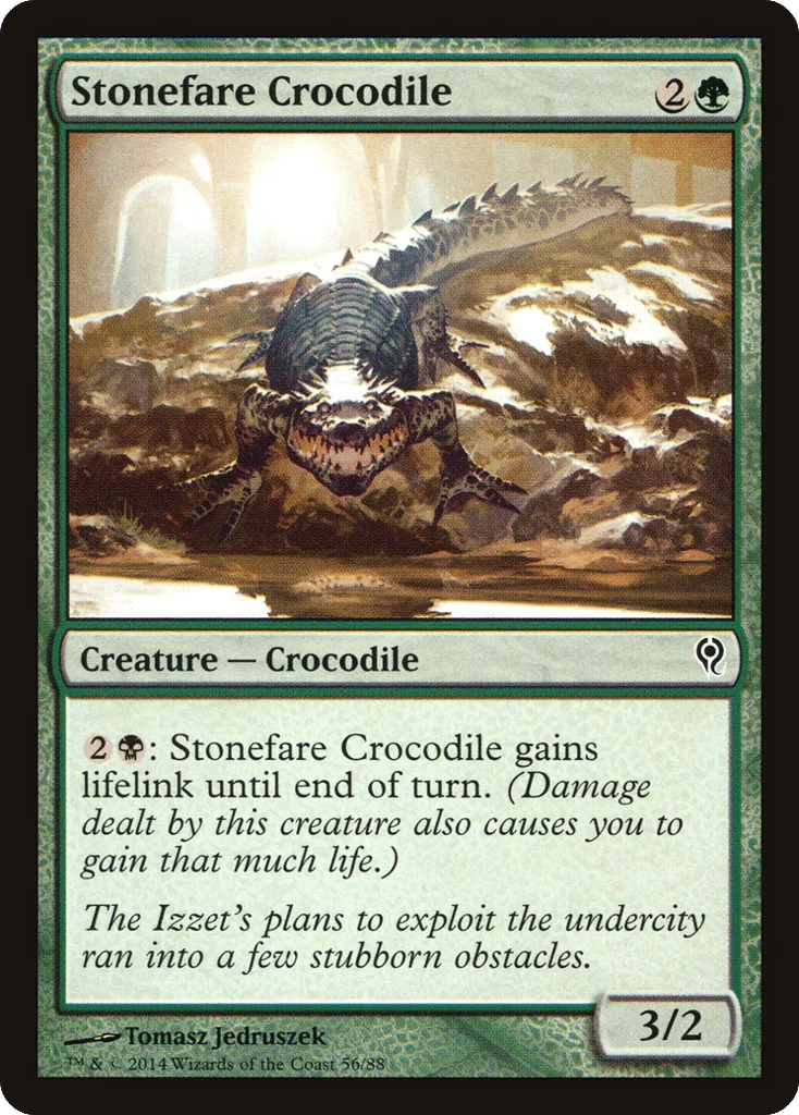 Stonefare Crocodile · Duel Decks: Jace vs. Vraska