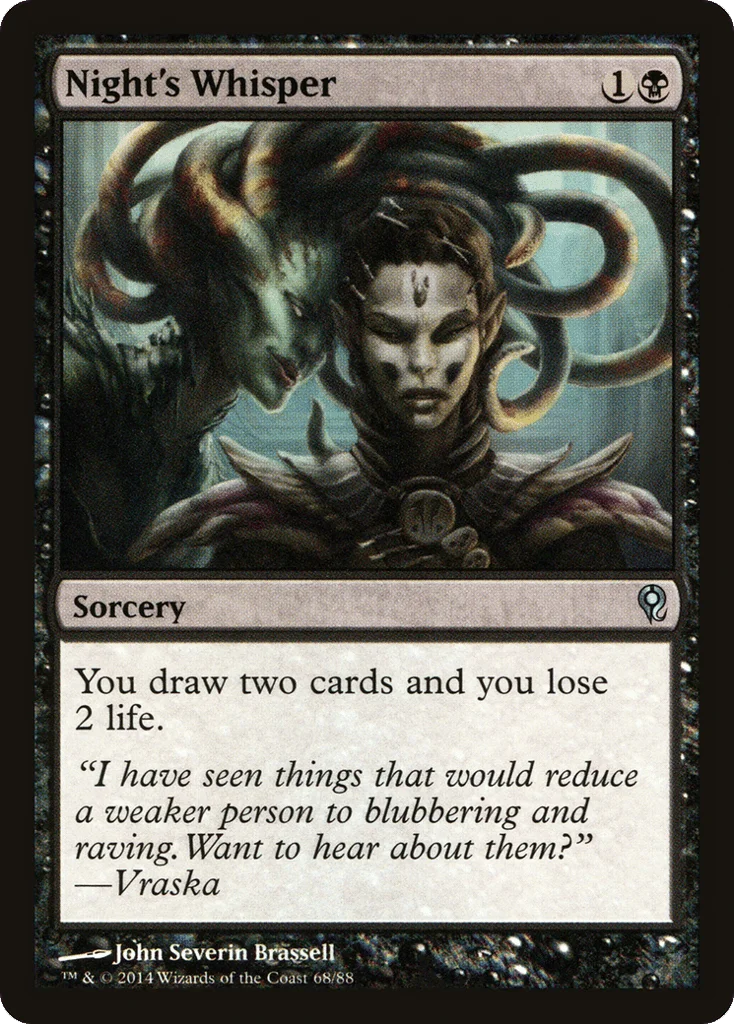 Night's Whisper · Duel Decks: Jace vs. Vraska