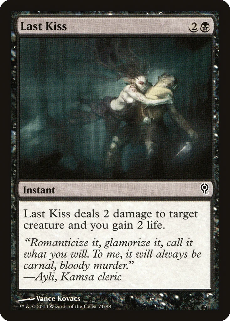 Last Kiss · Duel Decks: Jace vs. Vraska