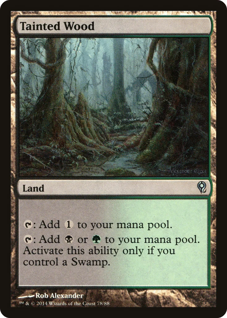Tainted Wood · Duel Decks: Jace vs. Vraska
