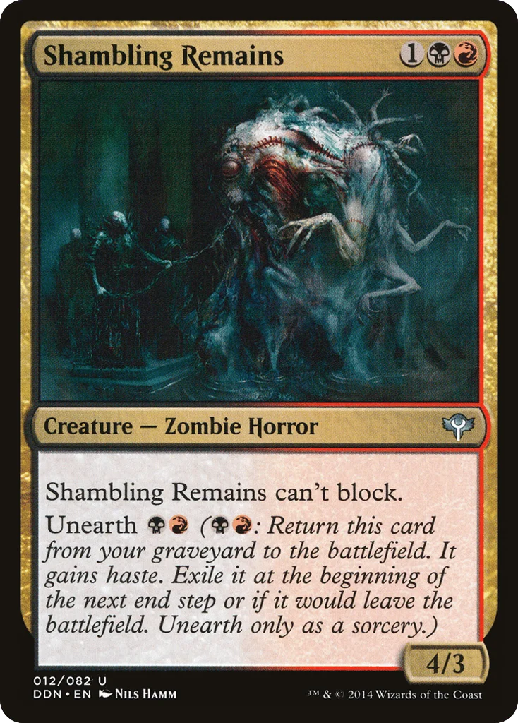 Shambling Remains · Duel Decks: Speed vs. Cunning