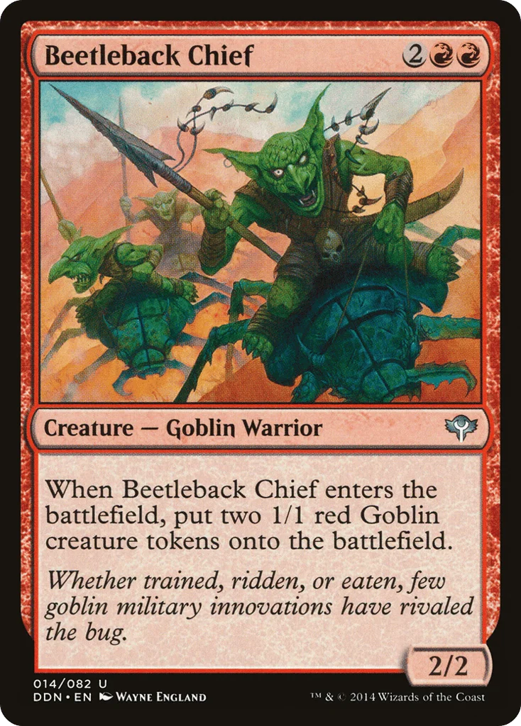 Beetleback Chief · Duel Decks: Speed vs. Cunning