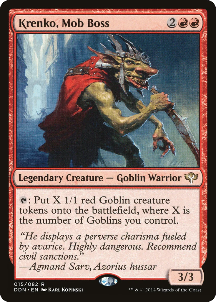 Krenko, Mob Boss · Duel Decks: Speed vs. Cunning