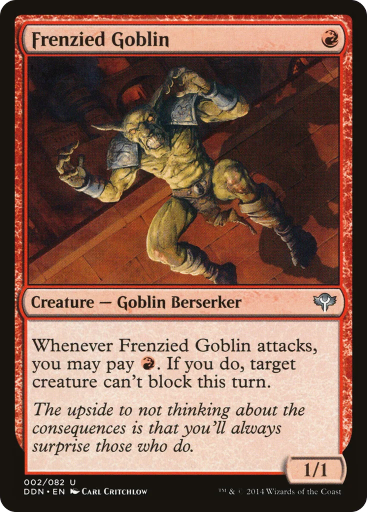 Frenzied Goblin · Duel Decks: Speed vs. Cunning